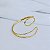 Bracelete Lita Raies ouro semijoia - Imagem 5