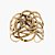 Bracelete Lita Raies elos ouro vintage semijoia - Imagem 1
