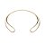 Colar choker Lita Raies ouro semijoia - Imagem 1