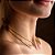 Colar choker Lita Raies ouro semijoia - Imagem 2