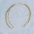 Colar choker Lita Raies ouro semijoia - Imagem 2