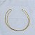 Colar choker Lita Raies ouro semijoia - Imagem 4