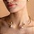 Colar choker Lita Raies esferas e pérolas shell ouro semijoia - Imagem 2