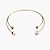 Colar choker Lita Raies esferas e pérolas shell ouro semijoia - Imagem 1