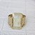 Bracelete resina ouro acetinado semijoia - Imagem 2