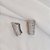 Brinco ear cuff zircônia ródio semijoia 25k02014 - Imagem 1