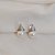 Brinco argolinha Lady Di pérola zircônia ródio semijoia 24k08028 - Imagem 1