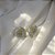 Conjunto colar brinco e anel ajustável gota zircônia amarelo ródio semijoia - Imagem 6
