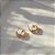 Conjunto de brinco argolinha e bracelete zircônia ouro semijoia 6837905 - Imagem 5