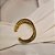 Bracelete Claudia Arbex corrente cristais ouro vintage - Imagem 4