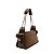 Bolsa Isla Anne Hobo camurça maxi croco oliva - Imagem 3