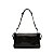 Bolsa Isla Anne Hobo maxi croco preto - Imagem 4