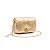 Mini bolsa Isla puffer pelica dourada - Imagem 2