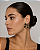 Brinco SD Sheila Morais orgânico resina animal print p ouro vintage - Imagem 2