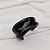Bracelete SD Sheila Morais resina preta ouro vintage - Imagem 2