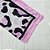Lenço echarpe SD Sheila Morais animal print rosa blush - Imagem 2
