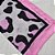 Lenço echarpe SD Sheila Morais animal print rosa blush - Imagem 3