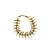 Pulseira Palone Design espinha ouro vintage - Imagem 1