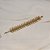 Pulseira Palone Design espinha strass ouro vintage - Imagem 1