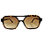 Óculos de sol AC Brazil Solar Tartaruga Escuro Lente Marrom Degradê - Imagem 1