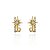 Brinco Claudia Arbex star harley ouro vintage - Imagem 1