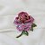 Broche rosa cristais semijoia - Imagem 2