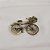 Broche bicicleta cristais coloridos - Imagem 4