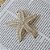 Broche estrela do mar pérolas cristais - Imagem 2