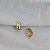 Brinco pressão curvado liso ouro semijoia 7127705 - Imagem 7