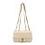Mini Bolsa Isla Anne em Couro Lizard Vanilla Ouro - Imagem 3