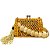 Clutch Serpui Marie Candy Tracy Light Honey - Imagem 1