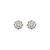 Brinco Elaine Palma chuveirinho glam moissanite prata 925 - Imagem 1