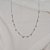 Colar corrente penduricalhos moissanite prata 925 - Imagem 1