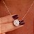 Colar corrente pingente chuveiro moissanite prata 925 - Imagem 2
