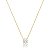 Colar corrente ponto de luz redondo moissanite 10 mm ouro prata 925 - Imagem 1