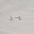 Brinco gota moissanite prata 925 - Imagem 2