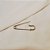 Broche alfinete metal prateado - Imagem 3