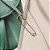 Broche alfinete metal prateado - Imagem 2