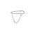 Broche alfinete pérolas zircônia prateado - Imagem 1