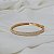Bracelete zircônia ouro semijoia BO478 - Imagem 1