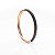 Bracelete zircônia preta ouro semijoia BO476 - Imagem 5