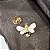 Broche pin abelha esmaltada ouro semijoia - Imagem 3