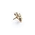Broche pin abelha esmaltada ouro semijoia - Imagem 7