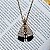 Colar Nossa Senhora Aparecida dupla face zircônia azul ouro semijoia BO457 - Imagem 9