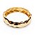 Bracelete martelado ouro semijoia - Imagem 7