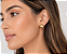 Brinco pressão esfera lisa m ouro semijoia 6180605 - Imagem 2