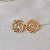 Brinco pressão espiral ouro semijoia 6176701 - Imagem 5