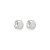 Brinco argolinha gota zircônia ródio semijoia 25k05009 - Imagem 1