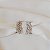 Brinco ear cuff folha zircônia ródio semijoia 25k08008 - Imagem 3