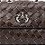 Mini bolsa Isla flap tressê gloss café ônix - Imagem 13